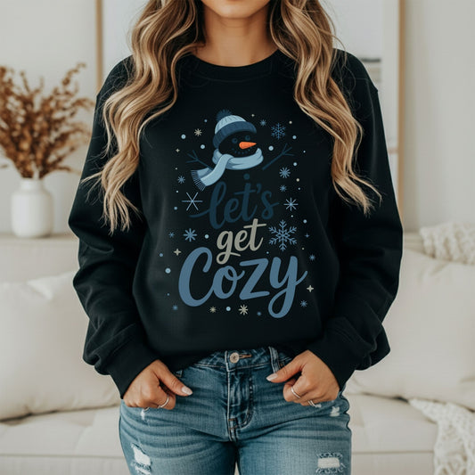 Snow Season Sweatshirt – Minimal Winter Graphic Design