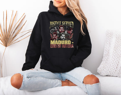 Arrest Maduro Hoodie – Freedom for Venezuela Political Graphic