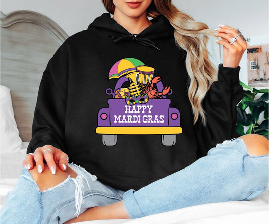 Mardi Gras Hoodie – Fat Tuesday Ready Look