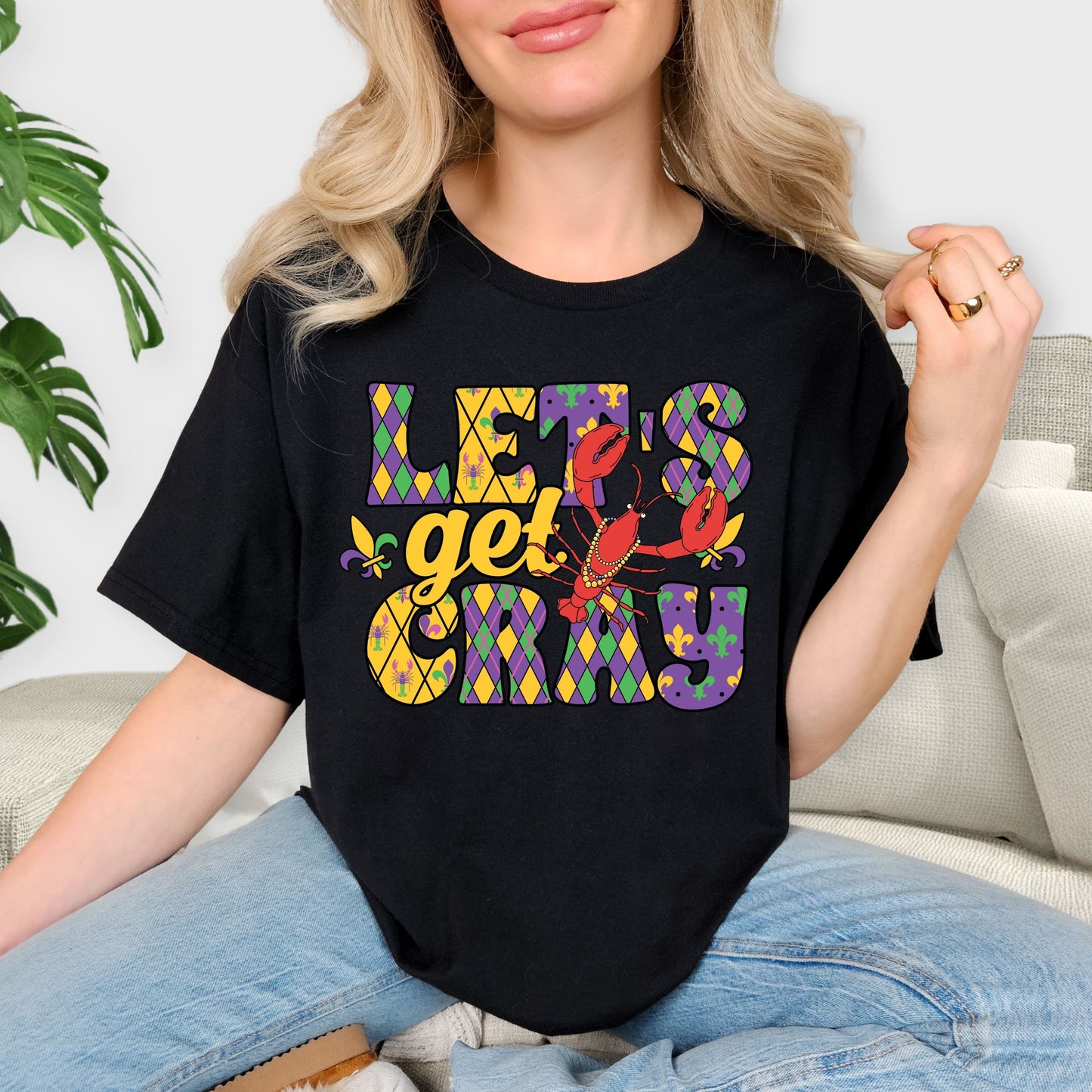 Carnival Style Mardi Gras Tee, Festival Vibes