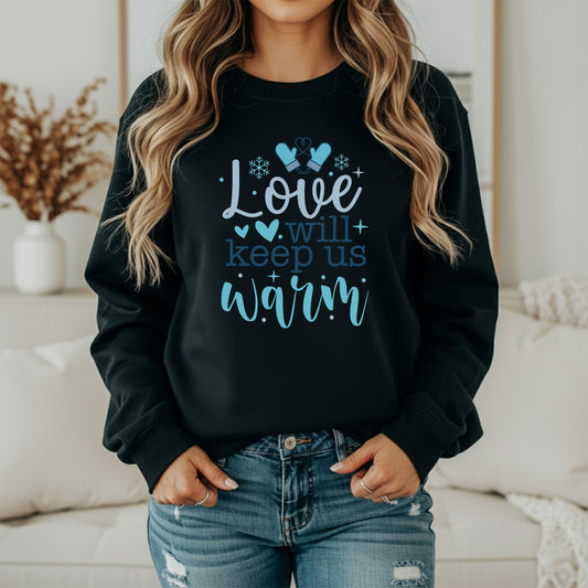 Winter Cozy Season Sweatshirt – Minimal Cold Weather Design