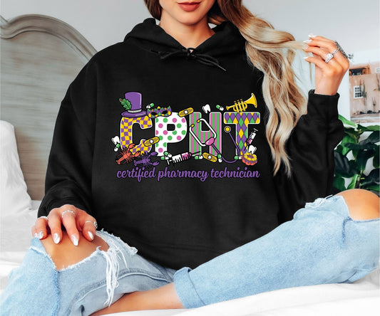 Mardi Gras Hoodie – Parade Day Pullover