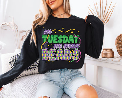 Mardi Gras Celebration Wear Sweatshirt