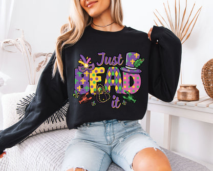 Celebration Season Mardi Gras Sweatshirt
