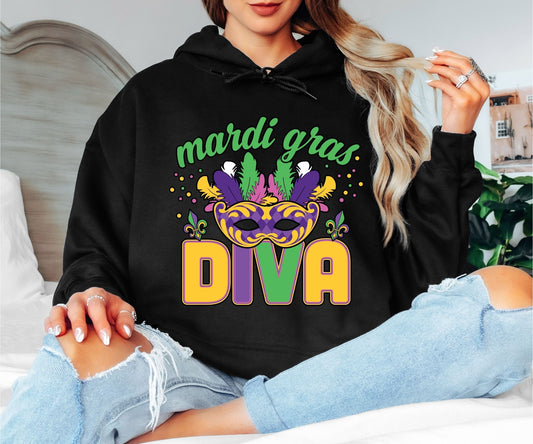 Mardi Gras Hoodie – Party Vibes All Day