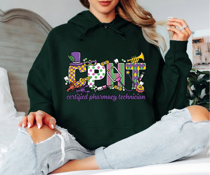 Mardi Gras Hoodie – Parade Day Pullover