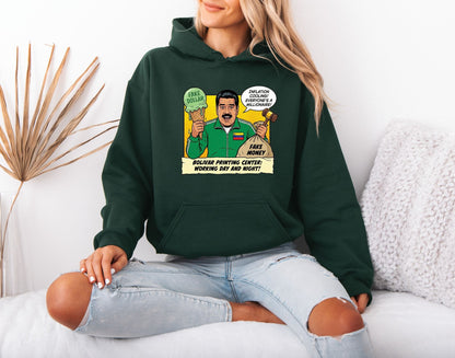 Venezuela Freedom Hoodie – Call for Maduro’s Arrest Design