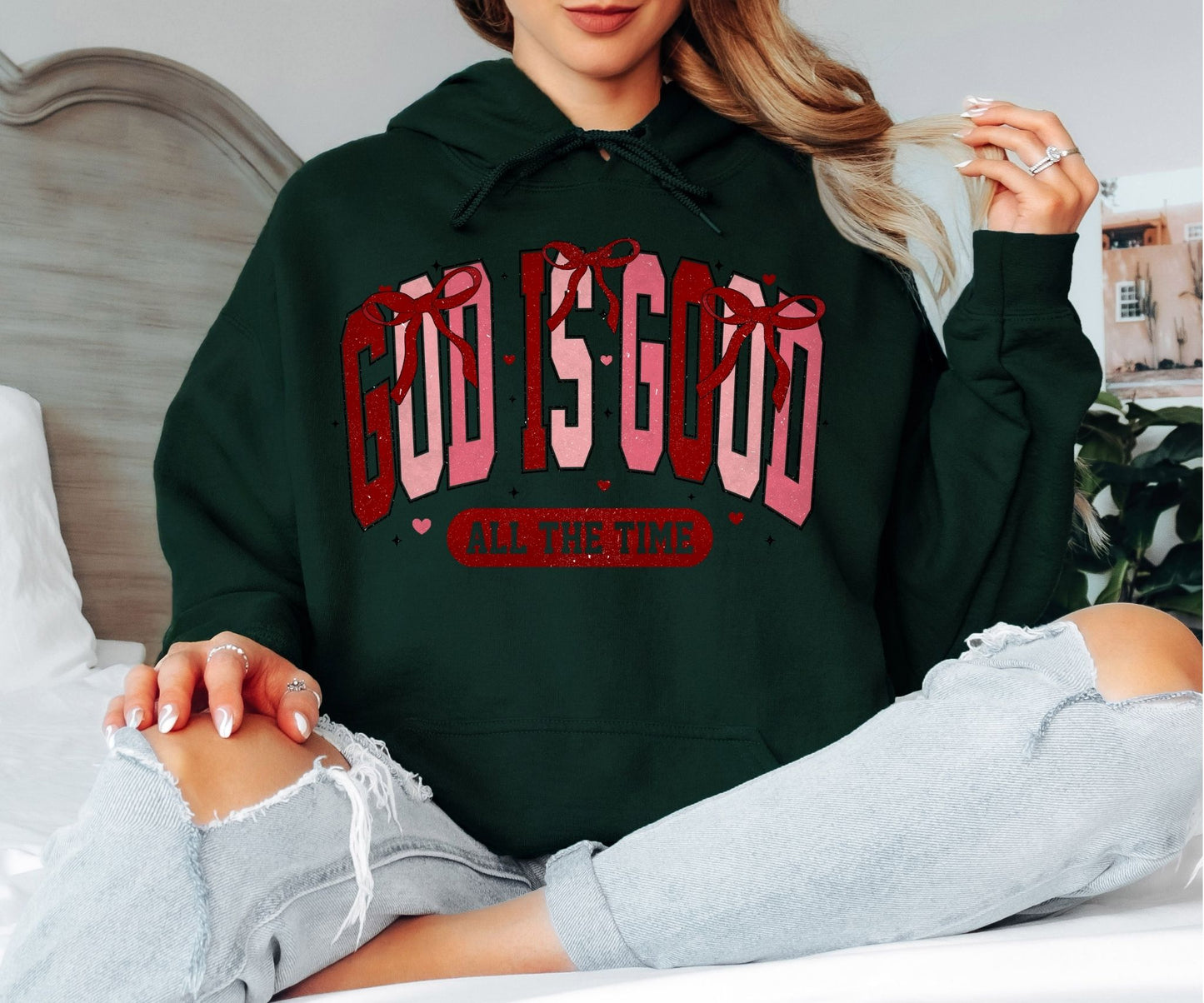 Valentine Hoodie – Cozy Up with Love