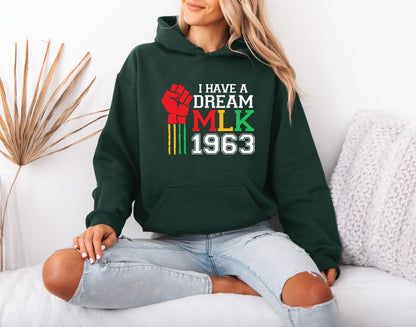 Martin Luther King Jr. Iconic Quote Hoodie – Freedom Statement Wear
