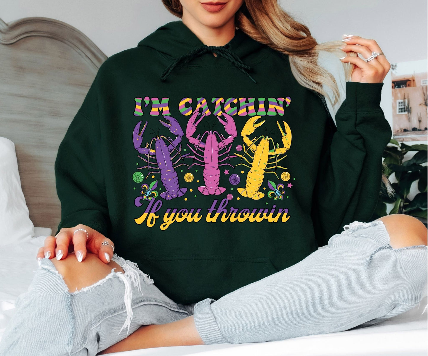 Mardi Gras Hoodie – Fat Tuesday Festival Look
