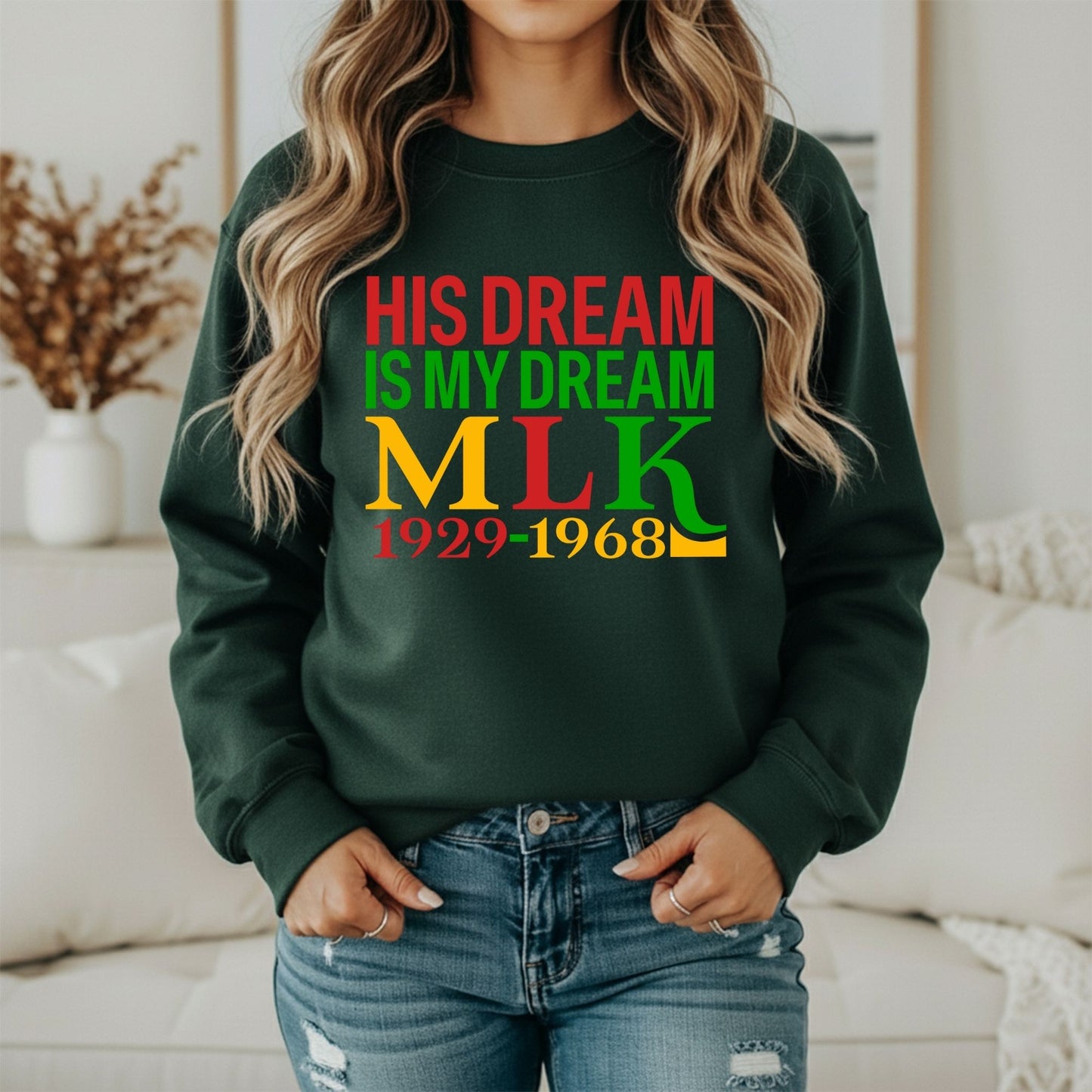 Martin Luther King Jr. Justice & Peace Sweatshirt – Iconic Design