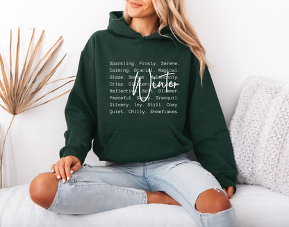 Winter Soft Season Hoodie – Calm Cozy Apparel