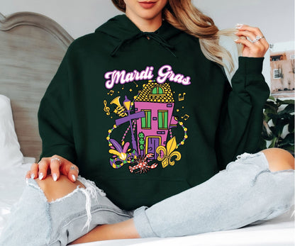 Mardi Gras Hoodie – Carnival Graphic Streetwear