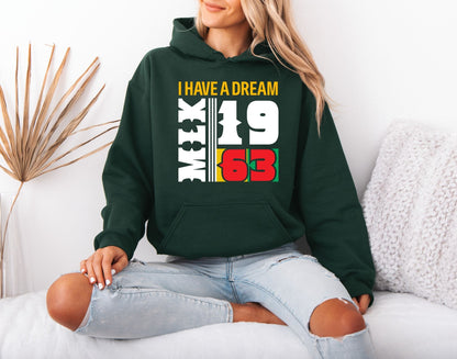 MLK Dream Inspired Hoodie – Freedom and Equality Theme