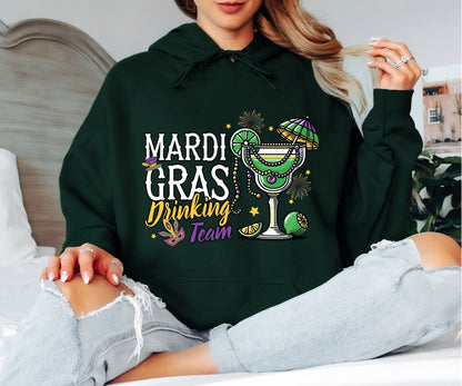 Retro Mardi Gras Hoodie – Vintage Carnival Design