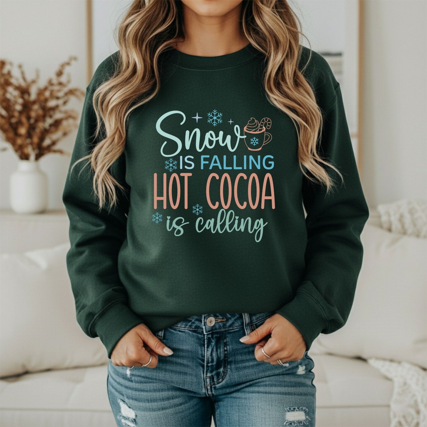 Winter Days Graphic Sweatshirt – Cozy Seasonal Style