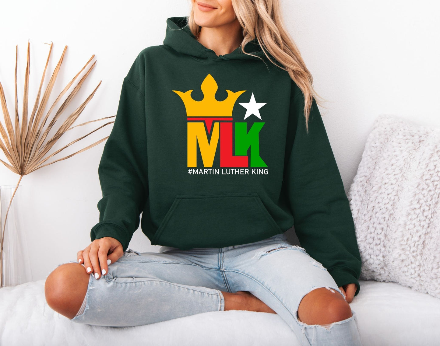 Martin Luther King Jr. Unity Message Hoodie – Justice Inspired Wear