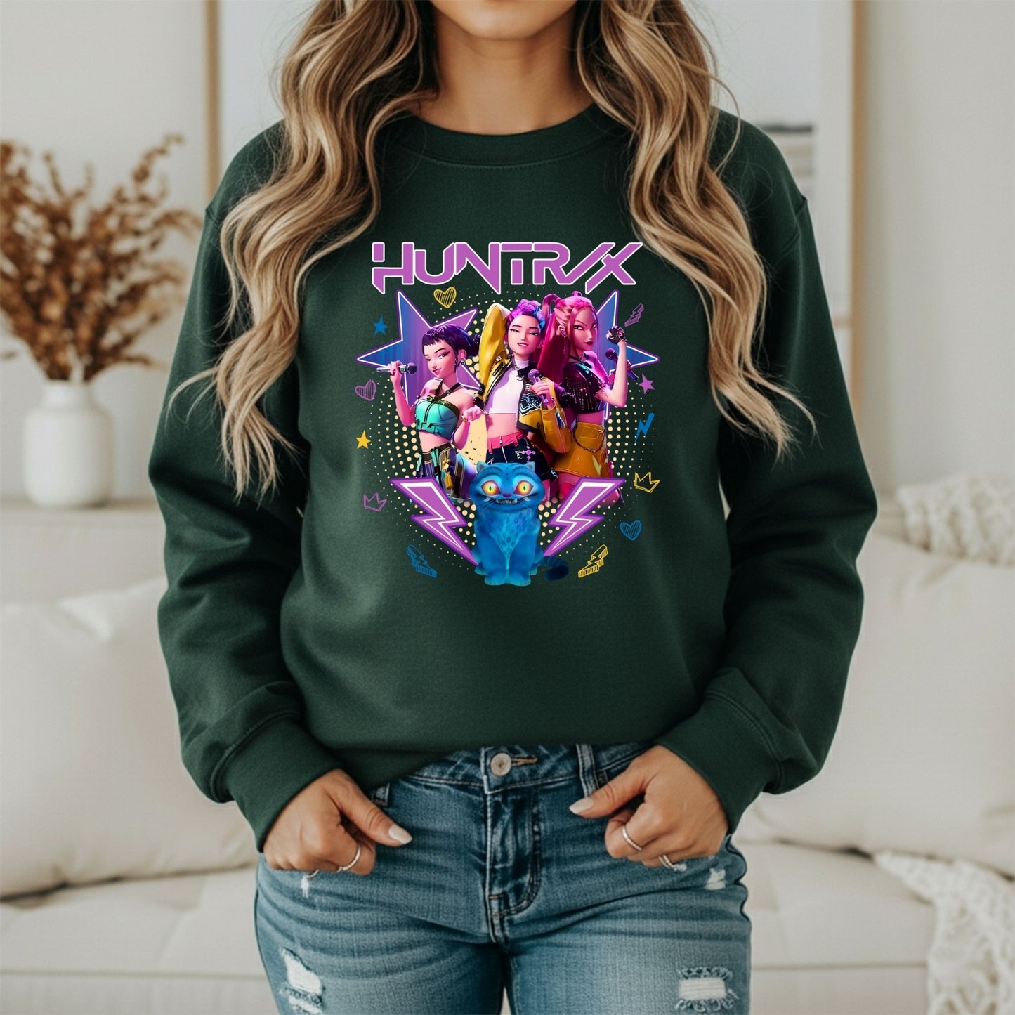 K-Pop Fan Culture Sweatshirt – Modern Music Inspired Graphic