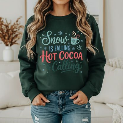 Cozy Winter Days Sweatshirt – Minimal Seasonal Graphic