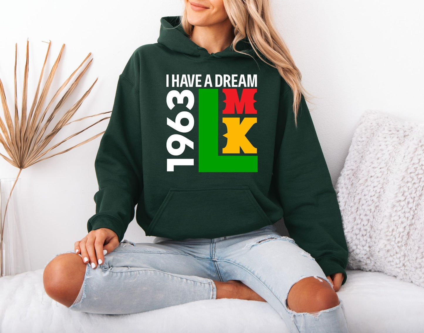 MLK Inspirational Quote Hoodie – Civil Rights Legacy