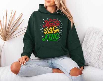Martin Luther King Jr. Historic Leader Hoodie – Equality Message