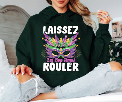 Mardi Gras Celebration Hoodie – Unisex Pullover