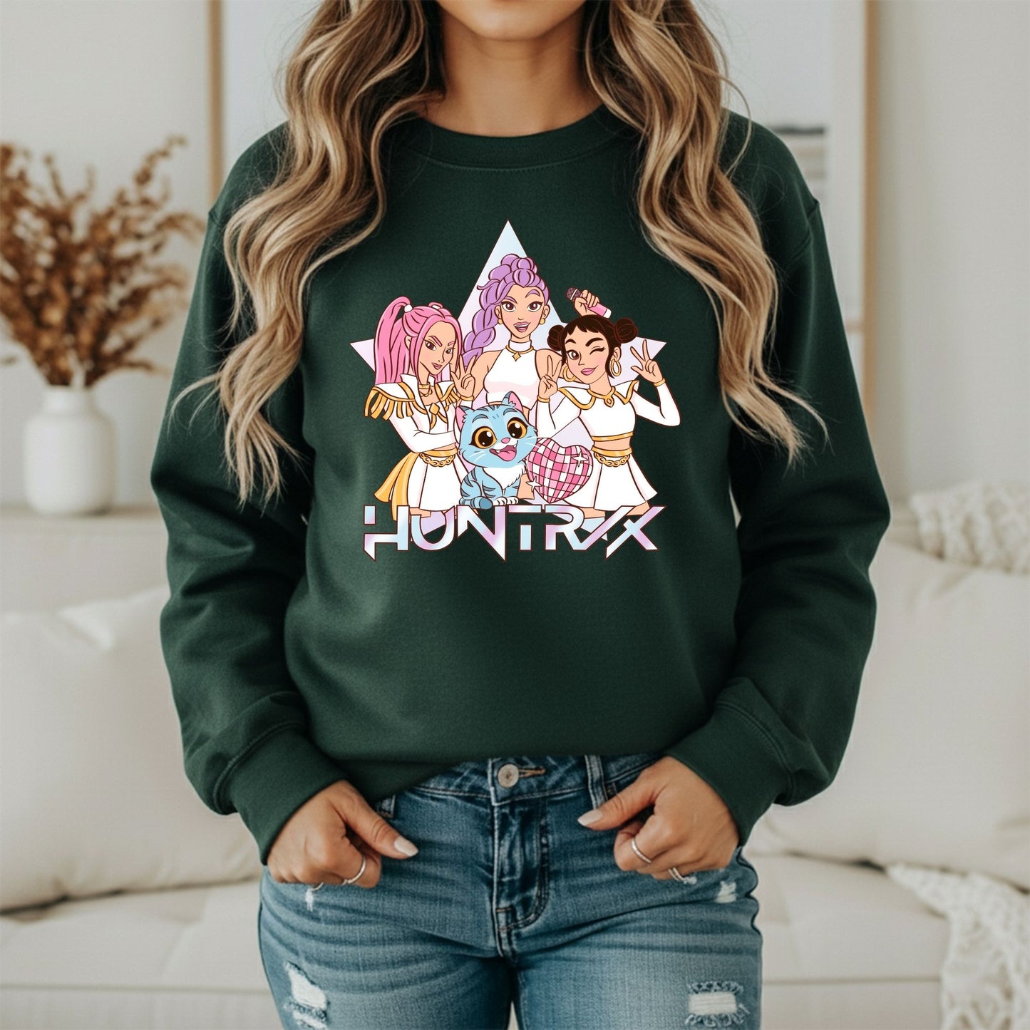 K-Pop Aesthetic Sweatshirt – Korean Pop Music Inspired Design | Unisex