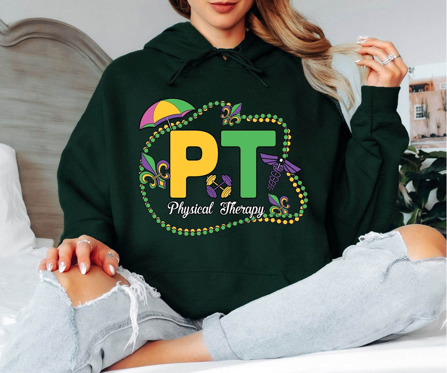 Mardi Gras Hoodie – Festival Mood Activated