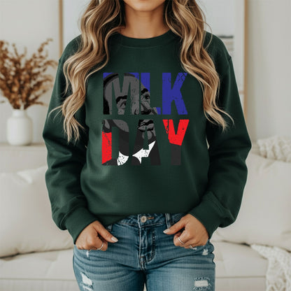Martin Luther King Jr. Unity in Justice Sweatshirt – Inspirational Graphic
