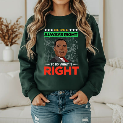 MLK Stand for Human Rights Sweatshirt – Justice Inspired