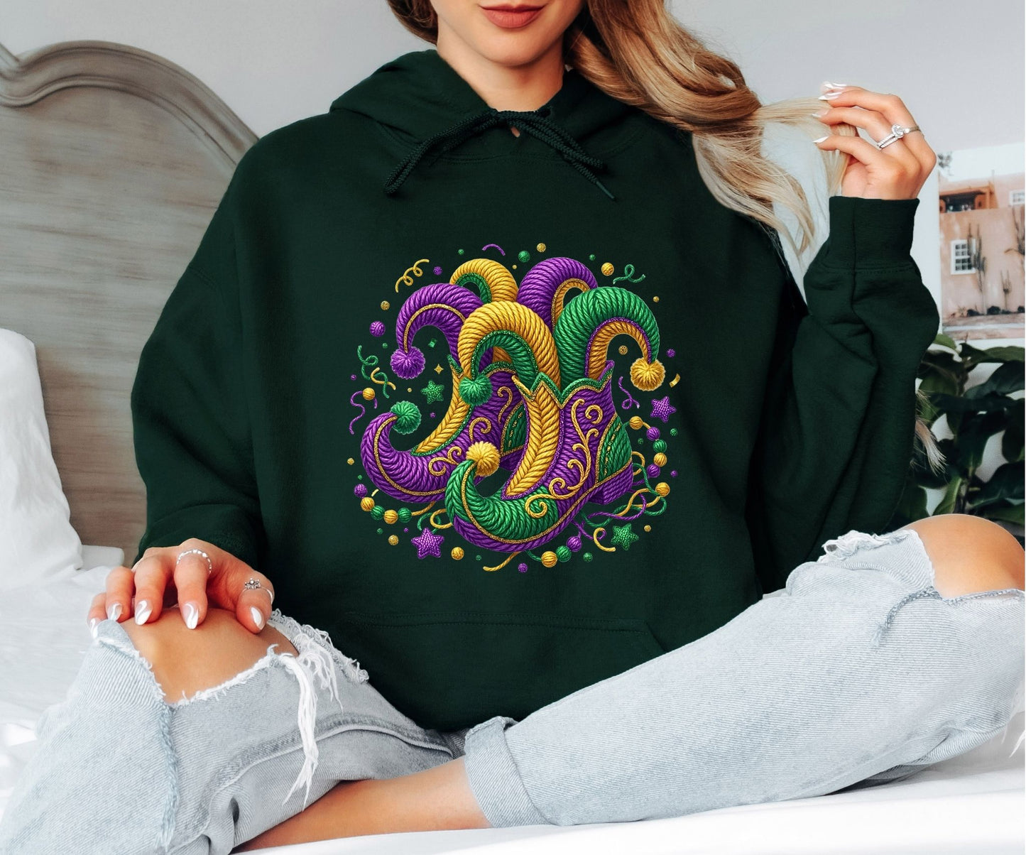 Mardi Gras Hoodie – Festive Street Style