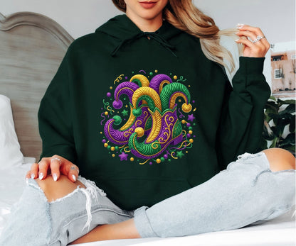 Mardi Gras Hoodie – Festive Street Style
