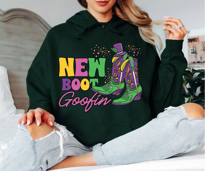 Mardi Gras Hoodie – Fun Party Graphic Pullover