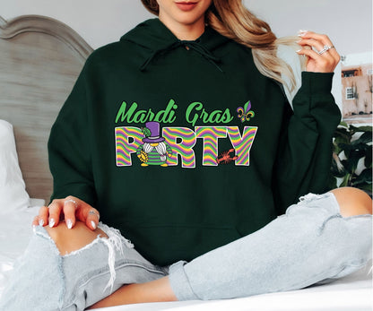 Mardi Gras Hoodie – Funny Festival Quote Design