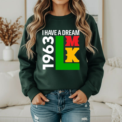 Martin Luther King Jr. Historic Leader Sweatshirt – Equality Message