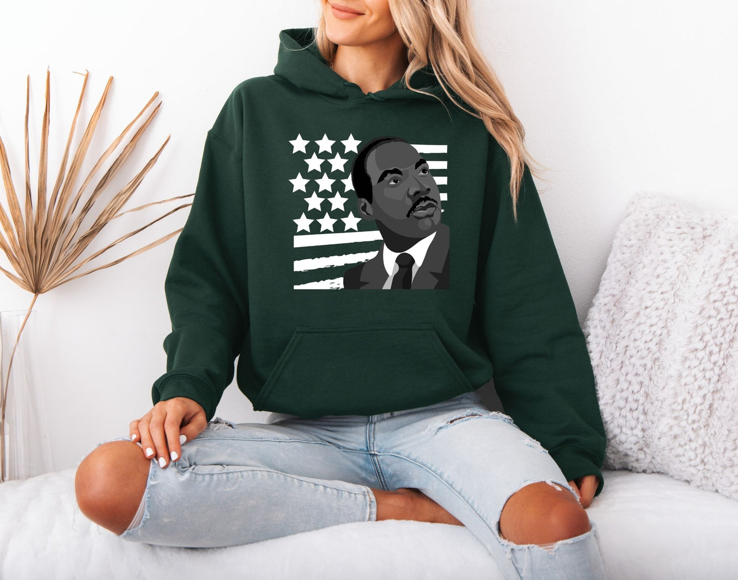 MLK Dream Message Hoodie – Civil Rights Inspired Apparel