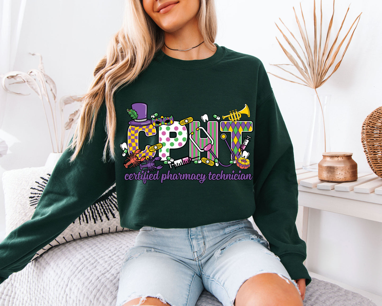 Parade Season Mardi Gras Sweatshirt