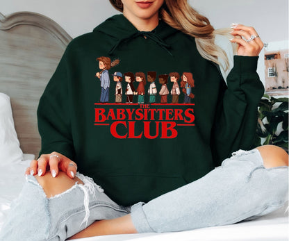 The Babysitters Club Hoodie, Retro Book Series Inspired Graphic Hoodie, Cozy Unisex Pullover