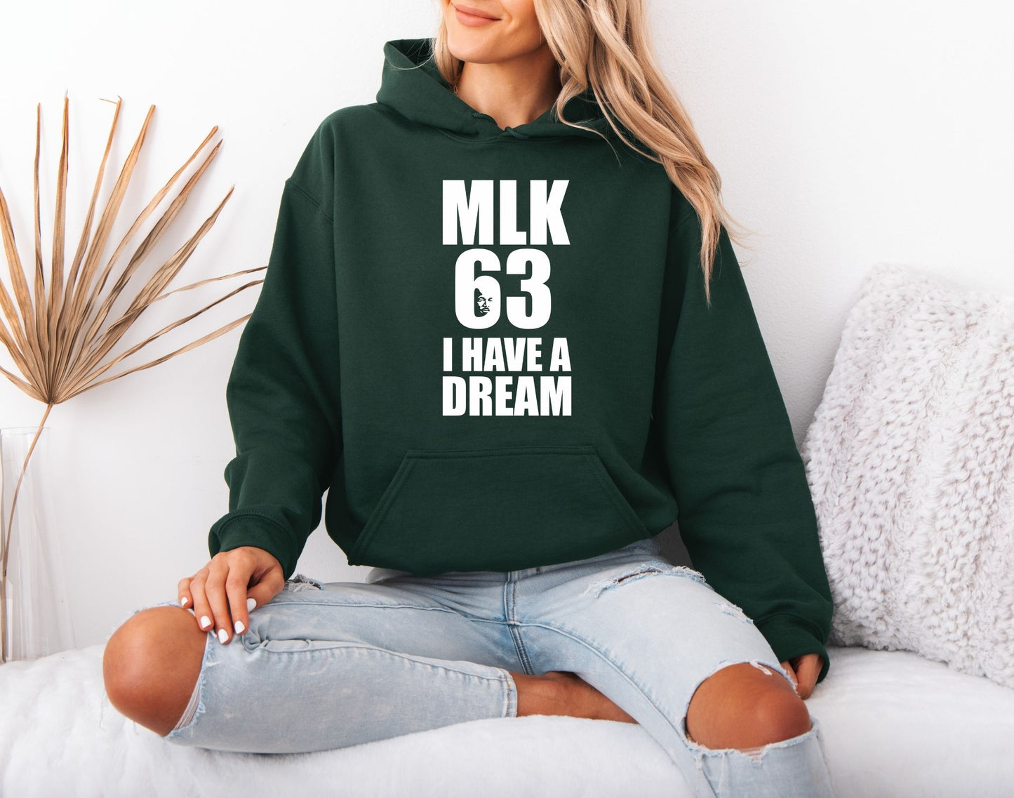 MLK Human Dignity Hoodie – Equality Statement Apparel