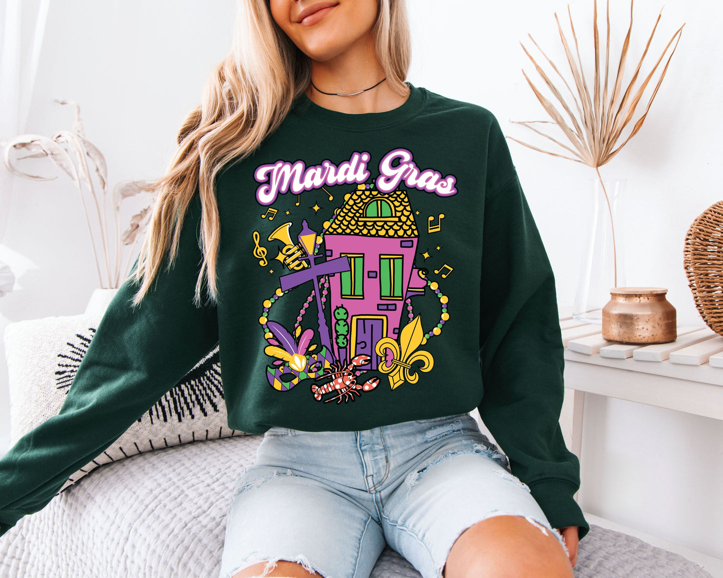 Festival Lover Mardi Gras Sweatshirt