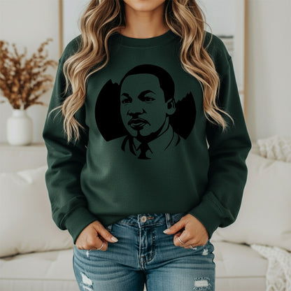 Martin Luther King Jr. Legacy Sweatshirt – Peace & Unity Design