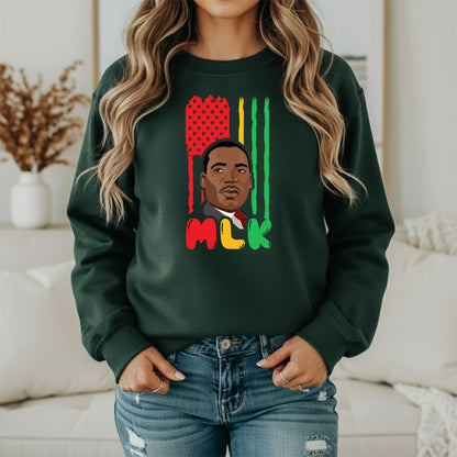 Martin Luther King Jr. Civil Equality Sweatshirt – Timeless Quote Theme