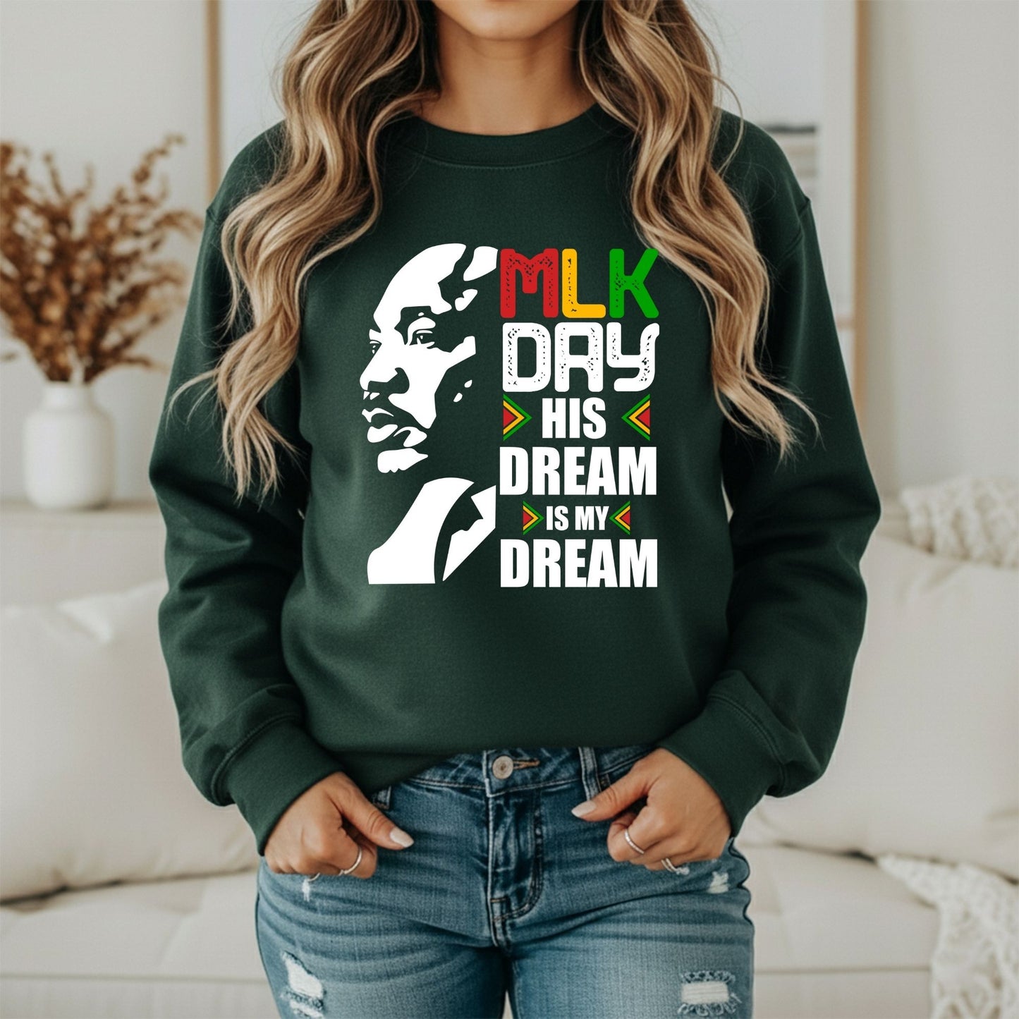 Martin Luther King Jr. Equality Legacy Sweatshirt – Inspirational Wear