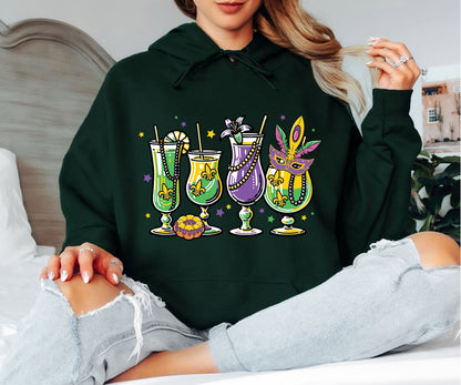 Mardi Gras Hoodie for Men and Women – Carnival Style