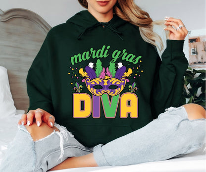 Mardi Gras Hoodie – Party Vibes All Day