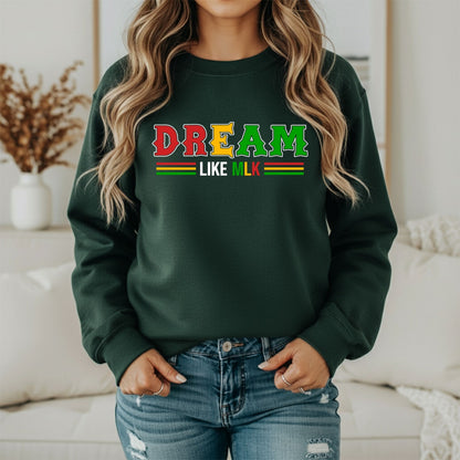 MLK Civil Rights Icon Sweatshirt – Justice & Peace Theme