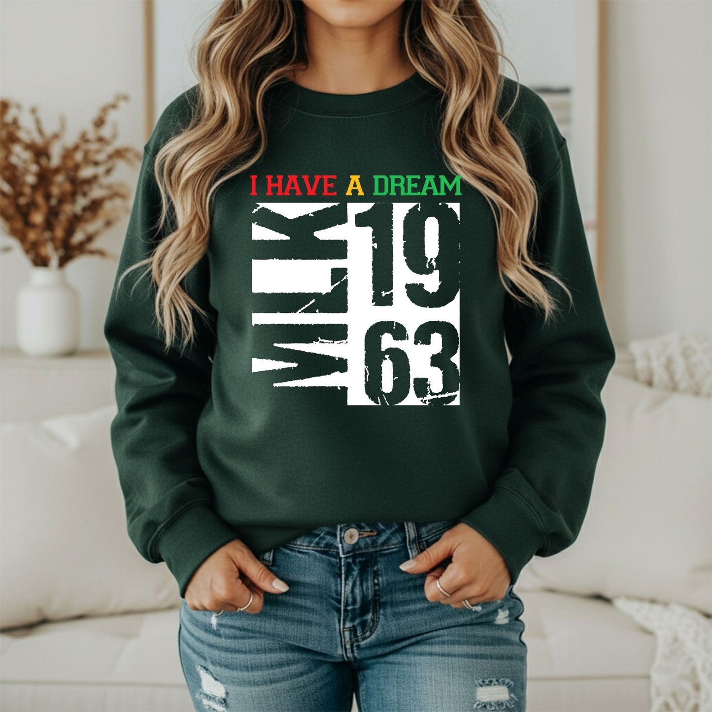 MLK Social Justice Sweatshirt – Equality Driven Design