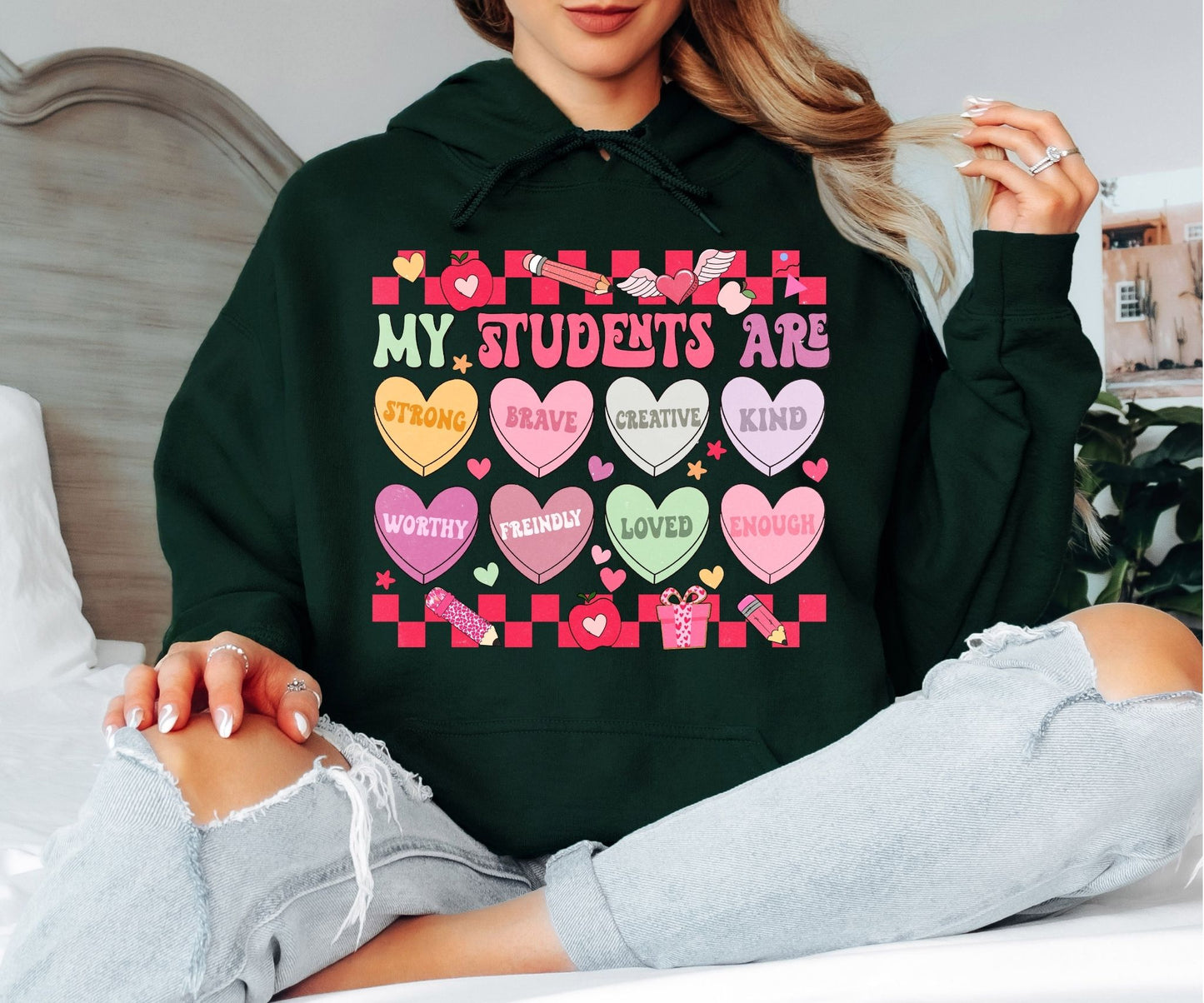 Valentine Hoodie – Soft Feel, Big Love