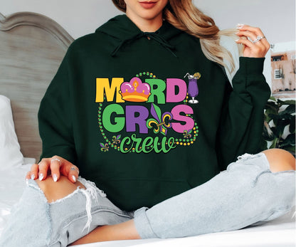 Mardi Gras Hoodie – Fun & Festive Carnival Look