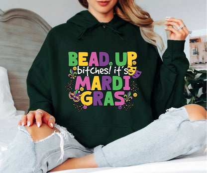 Mardi Gras Hoodie – Festival Lover Gift Idea